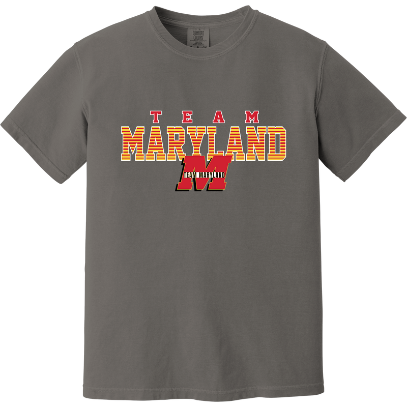 Team Maryland Heavyweight Ring Spun Tee