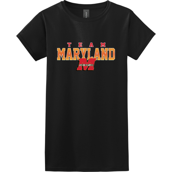 Team Maryland Softstyle Ladies' T-Shirt