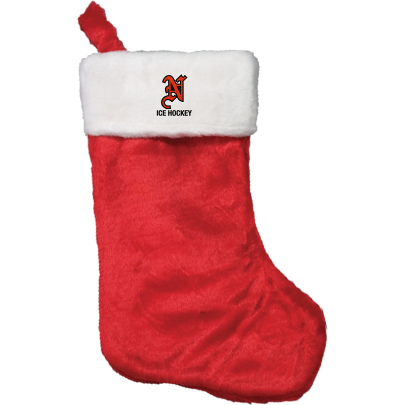 Midd North Hockey Plush Christmas Stocking