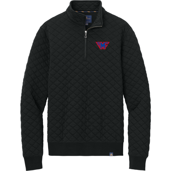 Mid-Fairfield Brooks Brothers Diamond Quilt 1/4-Zip