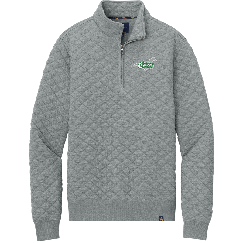 NJ Colts Brooks Brothers Diamond Quilt 1/4-Zip