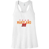 Team Maryland Womens Jersey Racerback Tank