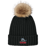 NJ Titans Faux Fur Pom Beanie