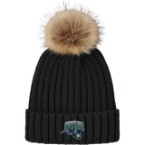 Kensington Valley Raiders Faux Fur Pom Beanie