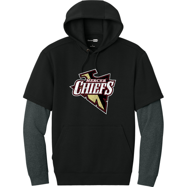 Mercer Chiefs Tough Fleece Layered Hoodie
