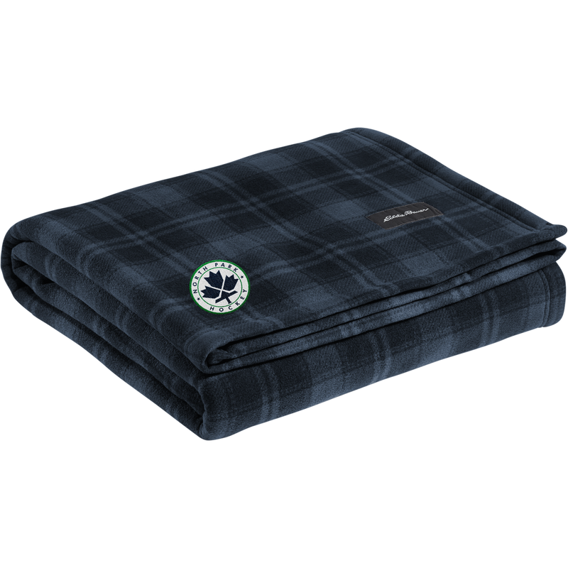 North Park Hockey Eddie Bauer Woodland Blanket