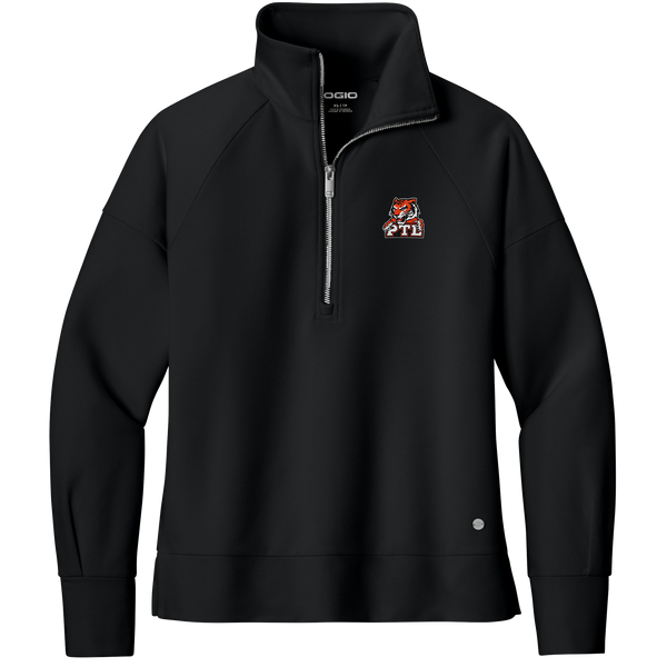 Princeton Tiger Lilies OGIO Women's Luuma 1/2-Zip