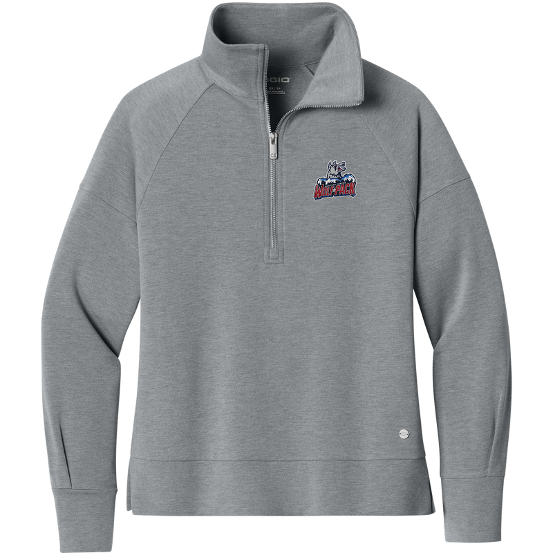 Hartford Jr. Wolfpack OGIO Women's Luuma 1/2-Zip