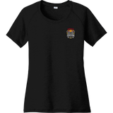 Danville Iron Ladies PosiCharge Tri-Blend Wicking Scoop Neck Raglan Tee