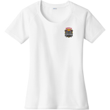 Danville Iron Ladies PosiCharge Tri-Blend Wicking Scoop Neck Raglan Tee