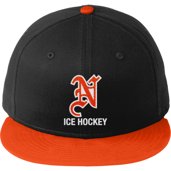 Midd North Hockey New Era Flat Bill Snapback Cap