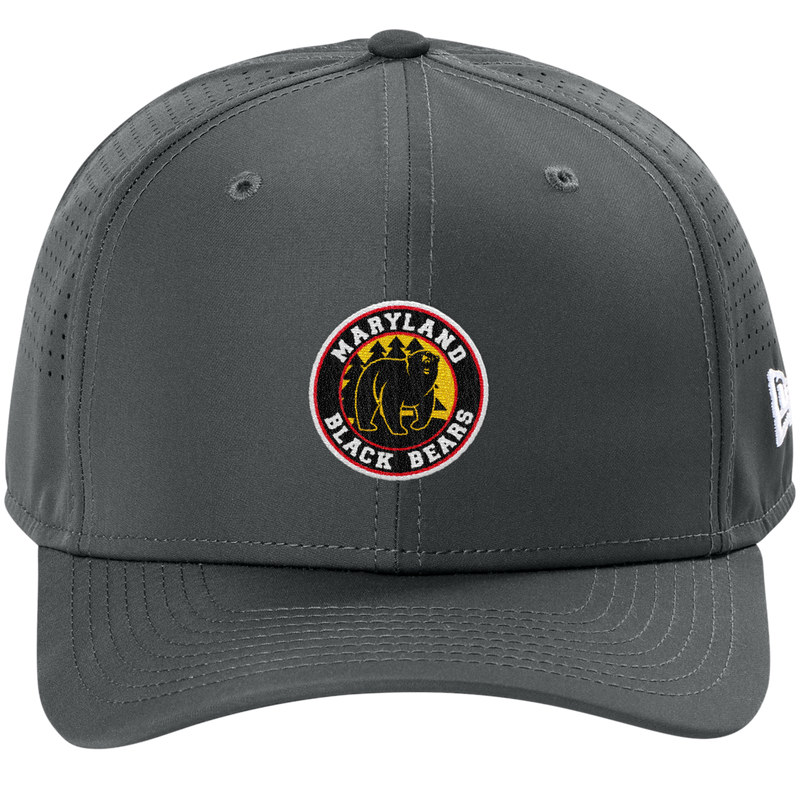 Maryland Black Bears New Era 9SEVENTY Perforated Snapback Cap