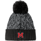 Mount St. Charles New Era Marled Knit Pom Beanie
